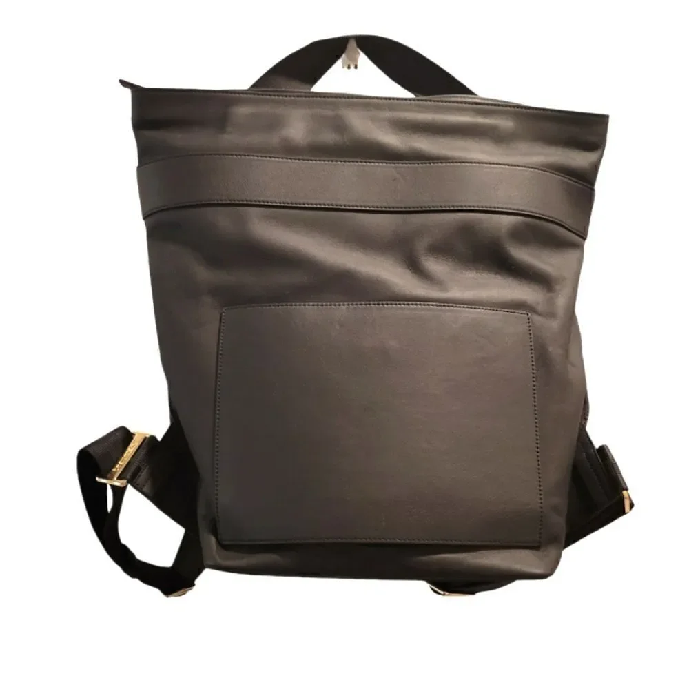 Coaucracy Leather Backpack Travel Bag Luggage Sleeve Made in USA